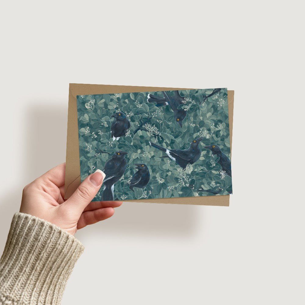 Home Birdies Greeting Card