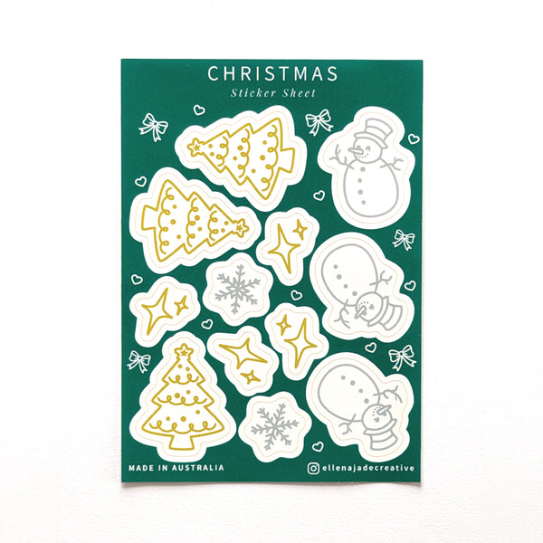 Christmas Sticker Sheet