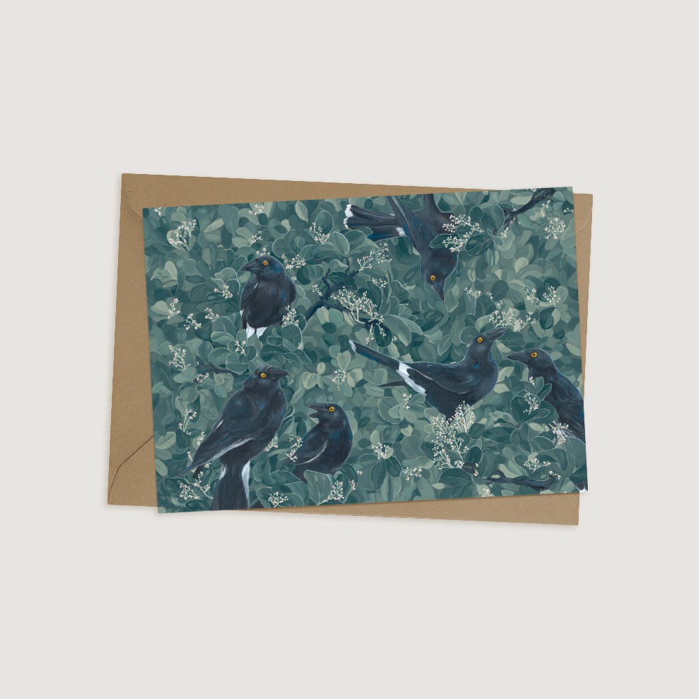 Home Birdies Greeting Card