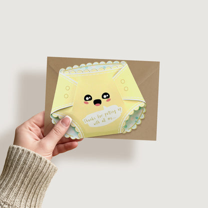 Lemon Drop Nappy Greeting Card