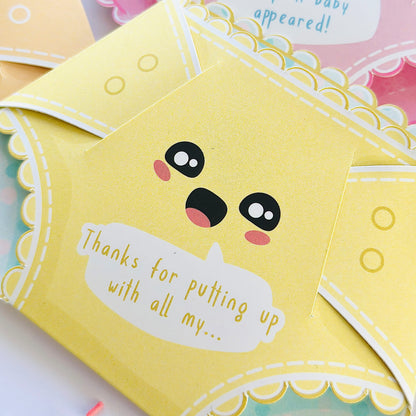 Lemon Drop Nappy Greeting Card