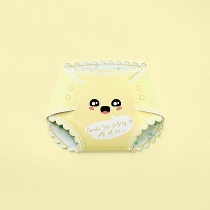 Lemon Drop Nappy Greeting Card