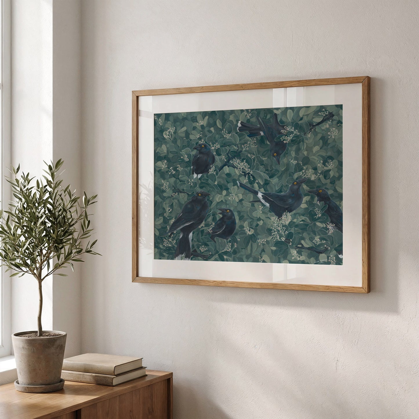 Home Birdies Fine Art Print