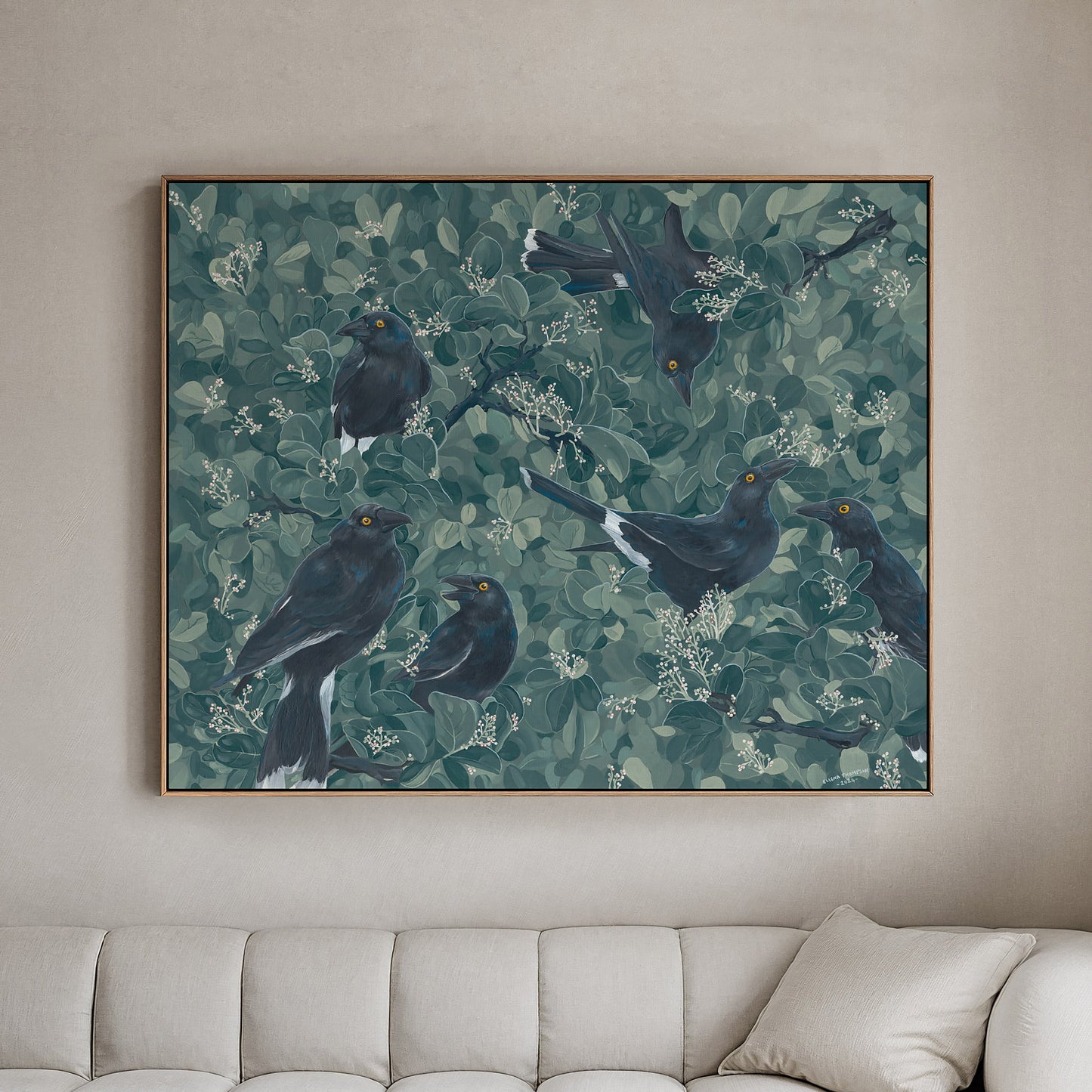 Home Birdies Fine Art Print