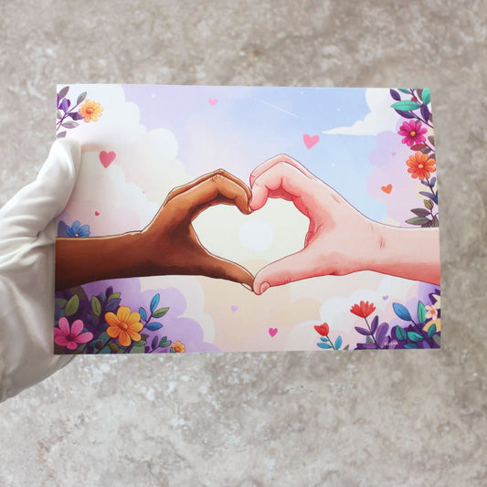 One Heart Mini Print