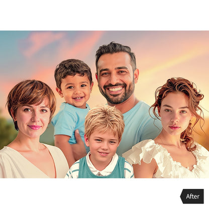 Merged Photo Memories | Digital File