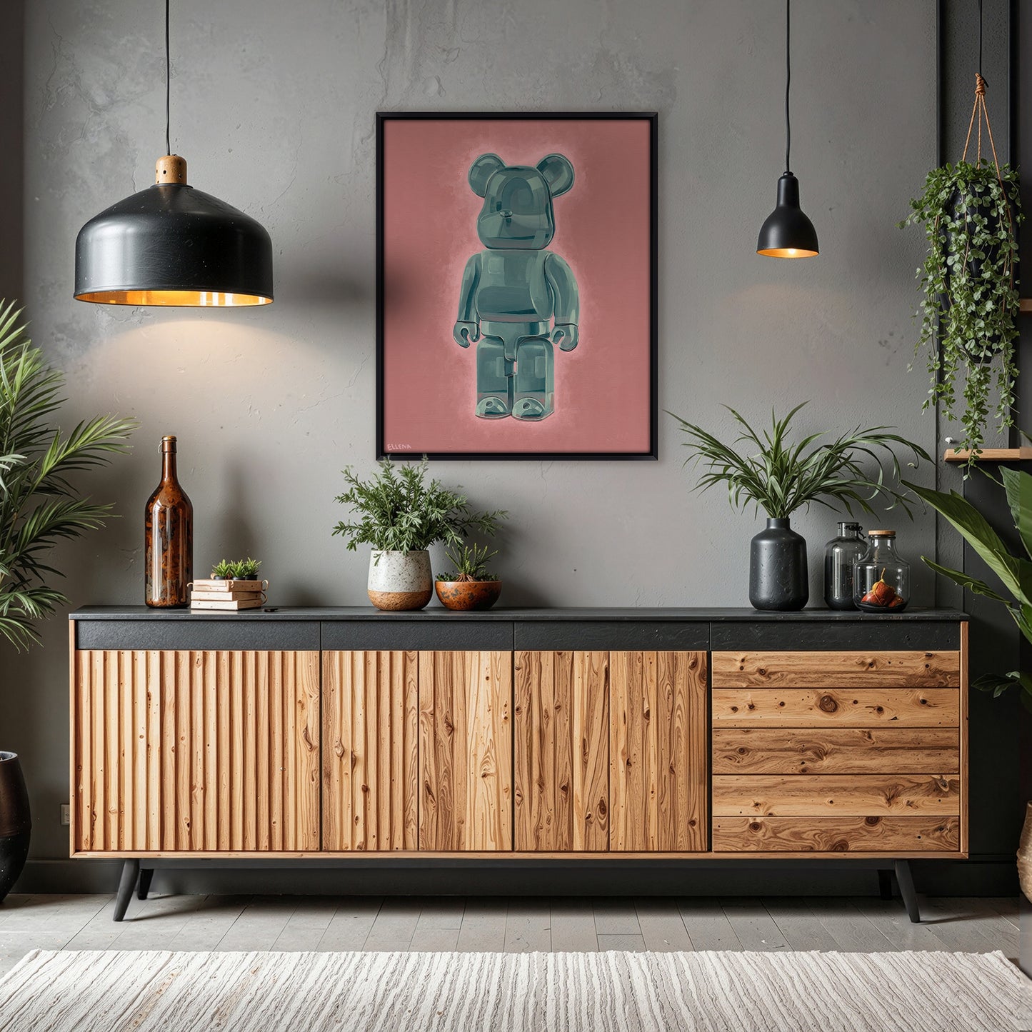 Bear Minimum Fine Art Print