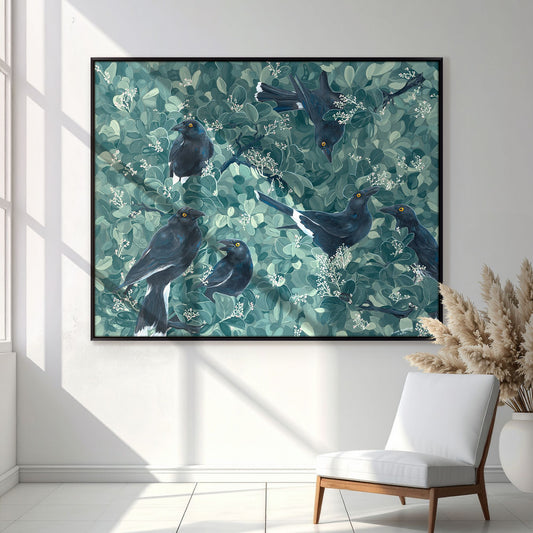 Home Birdies Fine Art Print