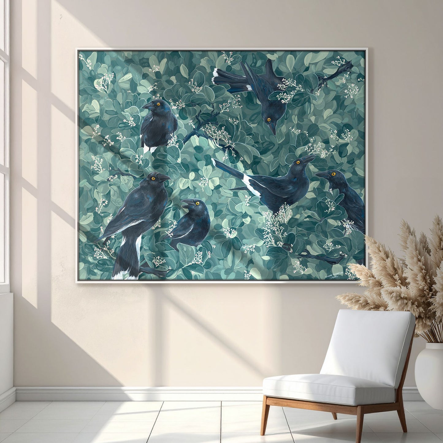 Home Birdies Fine Art Print