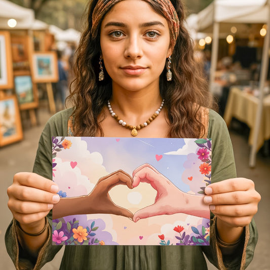 One Heart Digital Art Print