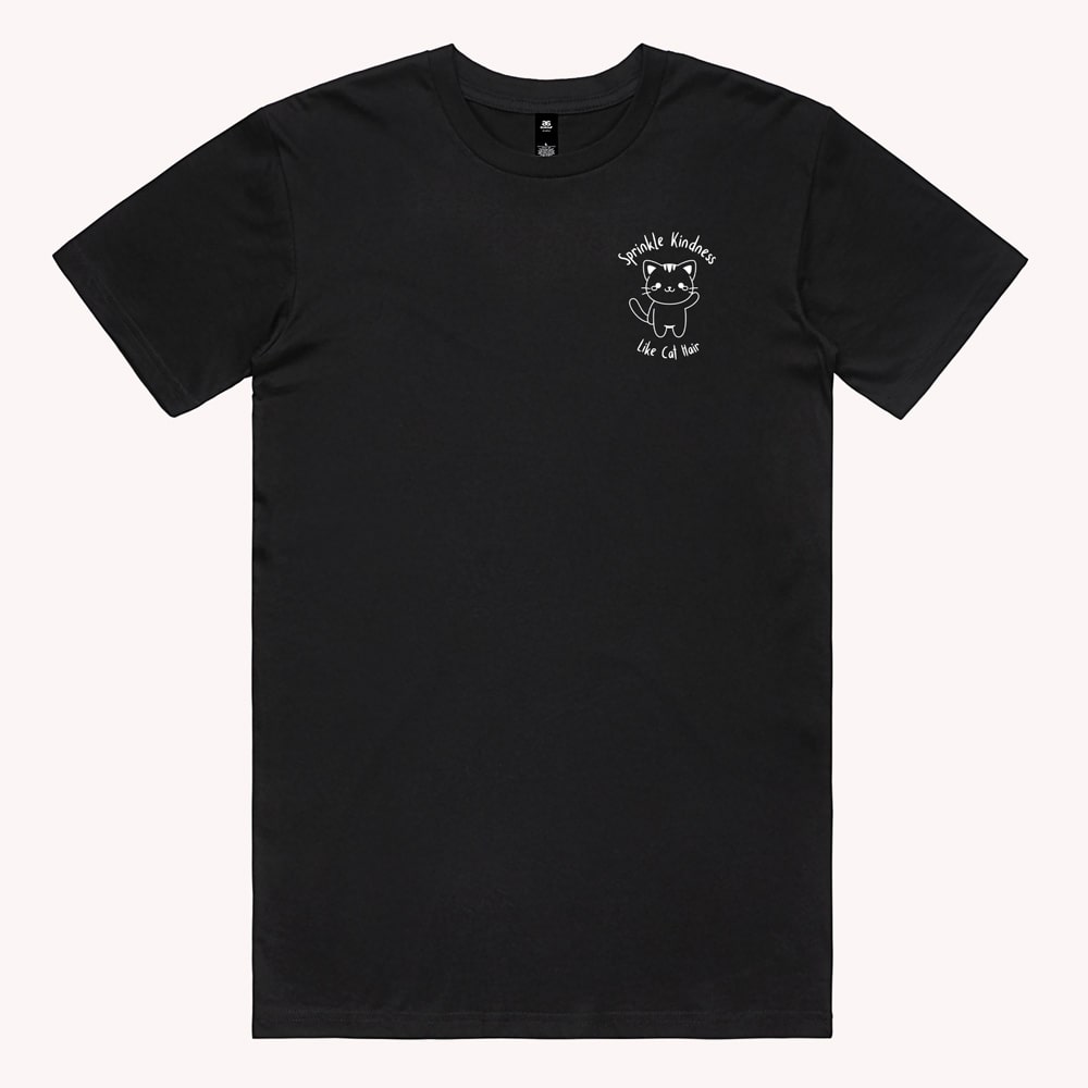 Spread Kindness Kitty Unisex T-shirt Adult