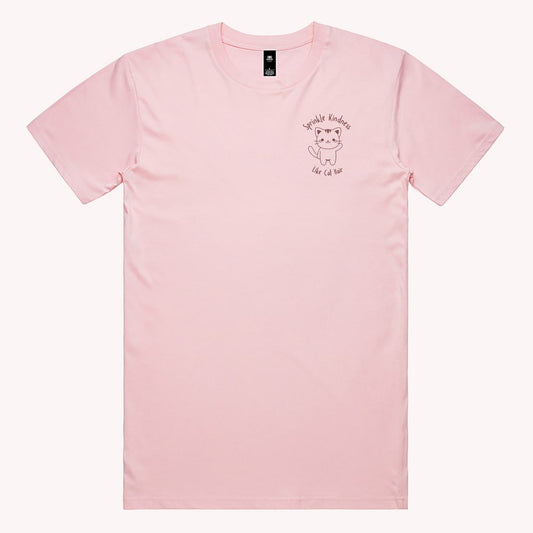 Spread Kindness Kitty Unisex T-shirt Adult