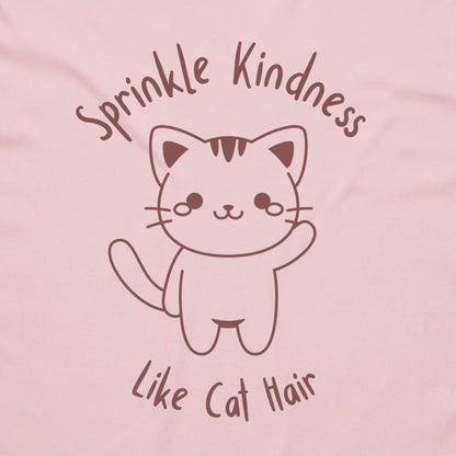 Spread Kindness Kitty Unisex T-shirt Adult